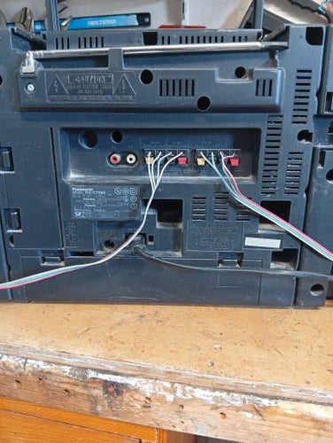 Panasonic RX-CT980 Stereo Radio Kassettbandspelare