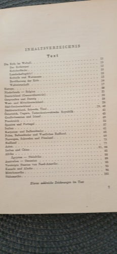 Hansa Welt Atlas av Professor Dr. Muris och Otto Wand, 1938