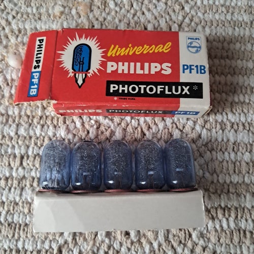 Philips Photoflux PF1B blixtlampor