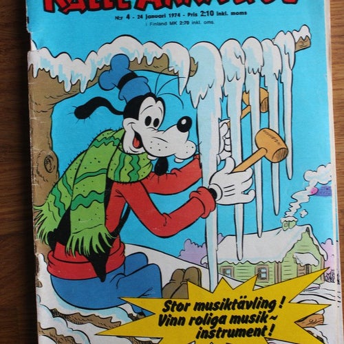 KALLE ANKA & CO 1974 NR 4