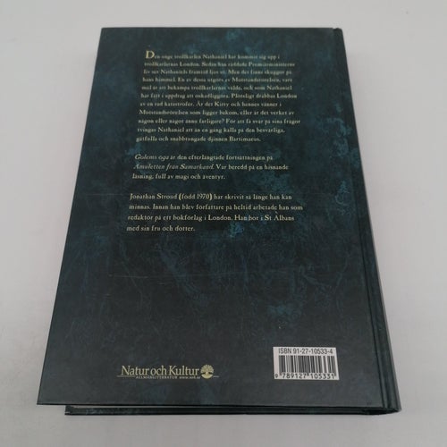 Jonathan Stroud - Golems öga - Bartimaeus del 2