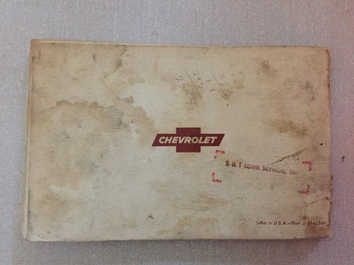 1964 Chevrolet Truck Owner's Guide
