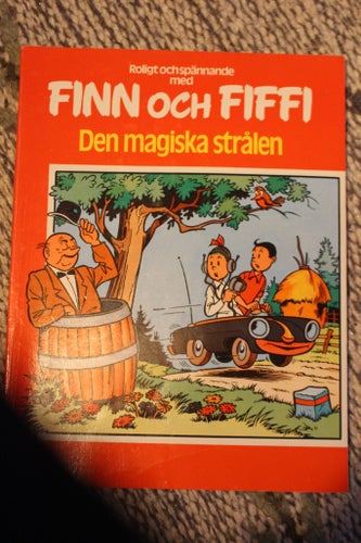 2 st seriemagasin, "Finn och Fiffi"