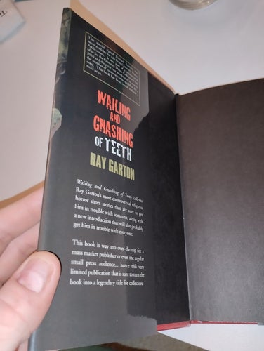 lettered 52 Wailing Gnashing of teeth Ray Garron cemetery dance