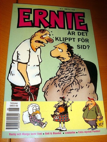 ERNIE (svensk) NY OLÄST Nr 6 1999