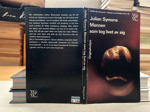 Mannen som tog livet av sig av Julian Symons, bok, Fine