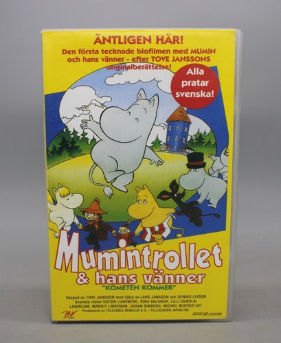 Mumintrollet & hans vänner - Kometen kommer - Svenskt tal - VHS