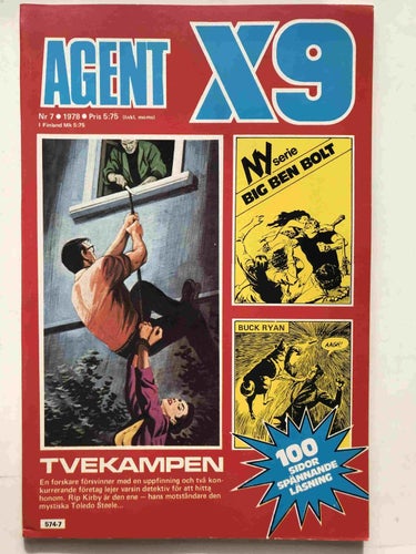 Agent X9 - 1978:7 Oläst!