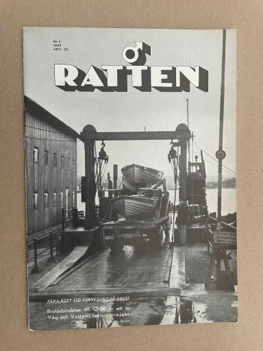 VOLVO Tidning Ratten 1949 Nr. 1