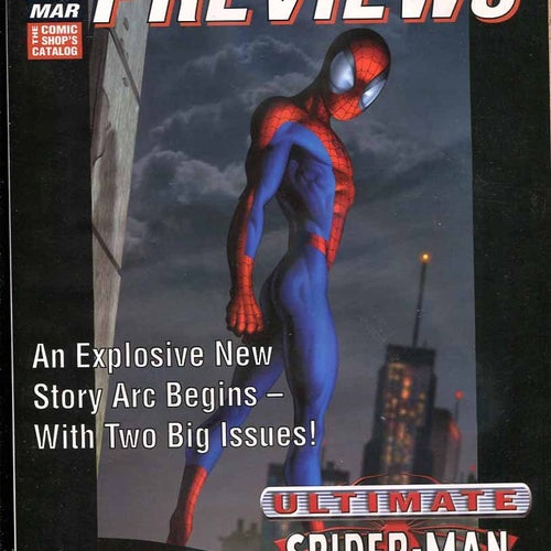 Previews Catalouge March 2003 Marvel, DC, Spider-Man