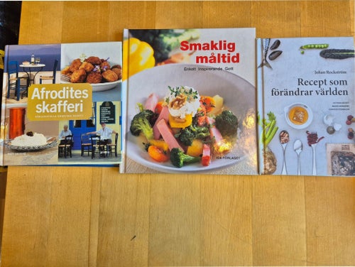 Köp 4 = fri frakt! 3 ST KOKBÖCKER