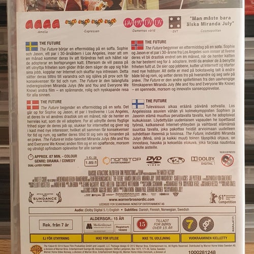 The Future (DVD) - OBS! Inplastad!!!