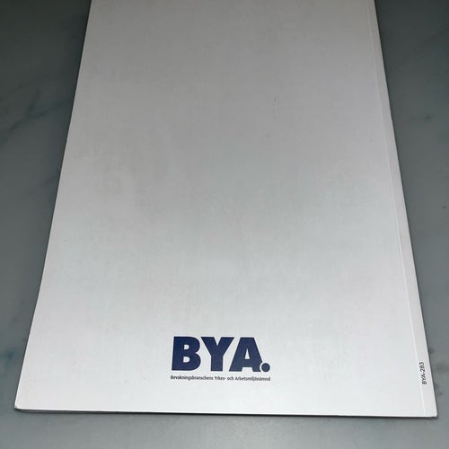 BYA Handbok Väktare, Dan Johansson, 2015