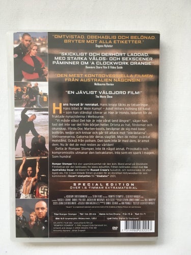 Romper Stomper Special Edition - DVD Region 2 - Begagnad