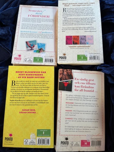 4 böcker av Sophie Kinsella, 2014