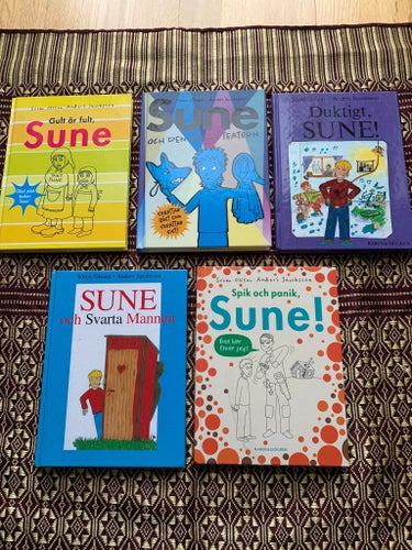 5 Sune böcker