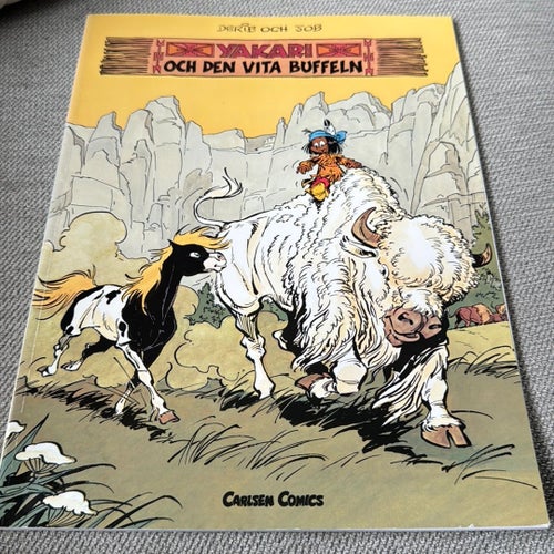 Seriealbum nr 2: YAKARI OCH DEN VITA BUFFELN (1989)