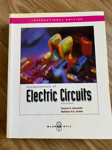 Fundamentals of Electric Circuits – Alexander & Sadiku, 2nd Edition