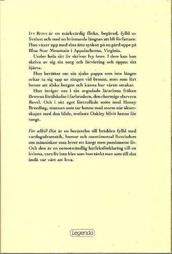 ** LEE SMITH : FÖR ALLTID DIN **