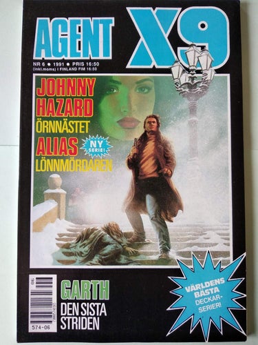 Agent X9 nr 6 från 1991