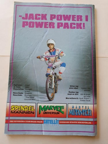 Marvels universum nr 1 från 1990