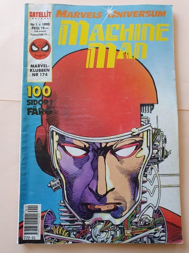 Marvels universum nr 1 från 1990