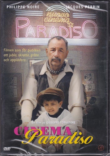 DVD / Cinema Paradiso / Philippe Noire, Jacques Perrin / Ny & Inplastad