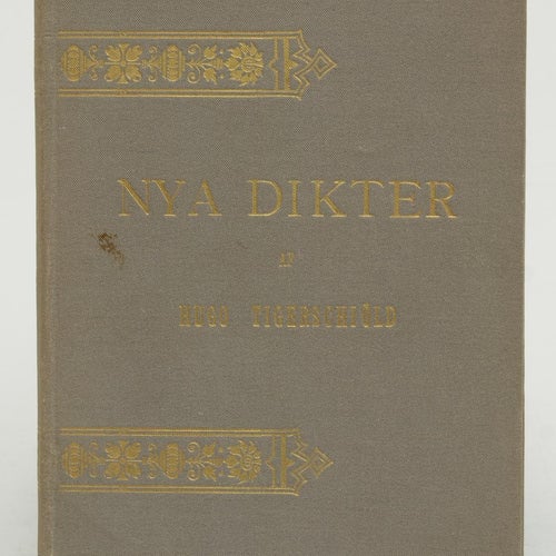 Nya dikter / Hugo Tigerschiöld.