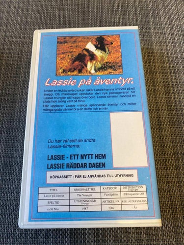 Lassie på äventyr - VHS