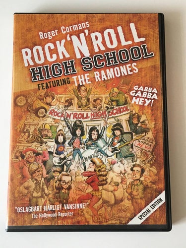 Rock'n'roll high school, special edition, feat. The Ramones (1979 ). Beg. DVD
