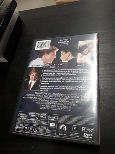 ETT OANSTÄNDIGT FÖRSLAG. DVD
