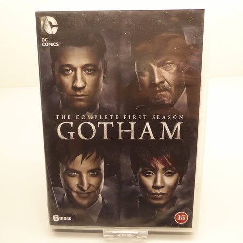 Gotham Säsong 1 - Region 2, DVD-box, Svensk text, Gott skick