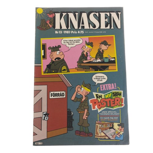 Knasen - 1981 - NR 13 - Bilaga: Poster