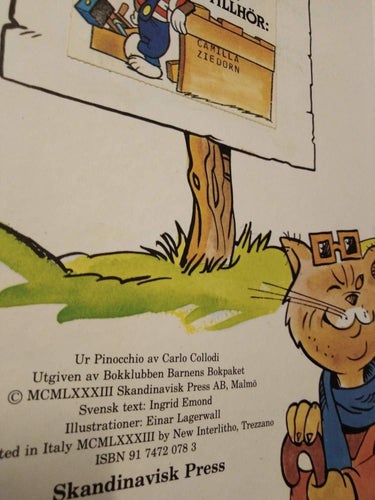 Ur Pinocchio av Carlo Collodi