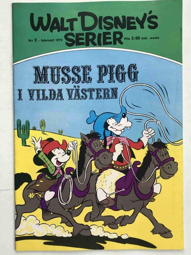 Walt Disney´s Serier - 1972:2 VF