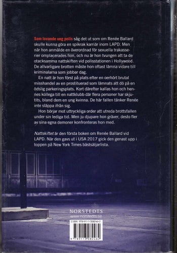 Michael Connelly / Nattskiftet / Renée Ballard, bok 1 / Inbunden / Nära nyskick
