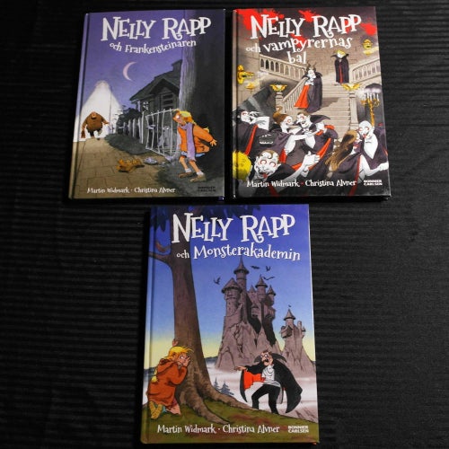 Nelly Rapp | Frankensteinaren | Monsterakademin | Vampyrernas bal