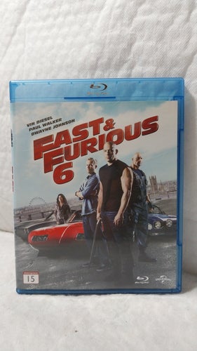 Fast & Furious 6 Blu-Ray (Norsk utgåva / Svensk text)