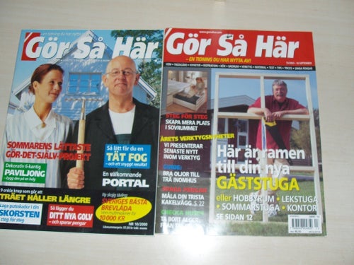 Gör Så Här tidningar Renovera Bygg