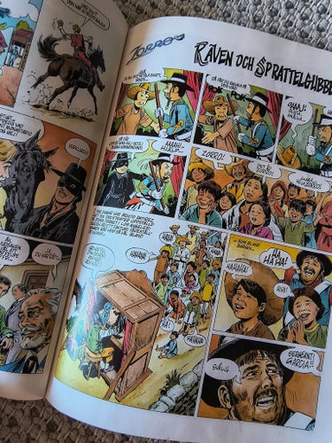 ZORRO: Räven och Sprattelgubben, 1988
