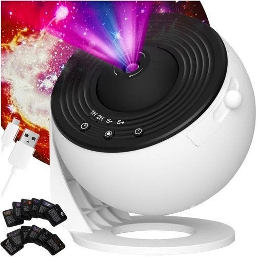 LED Stjärnprojektor – planetarium & nattlampa (IZOXIS)