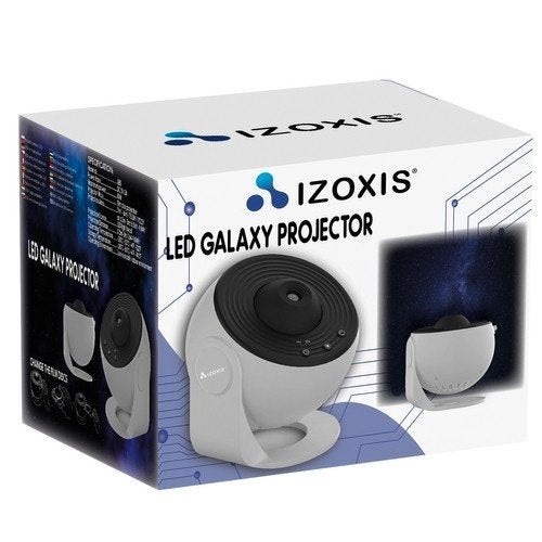 LED Stjärnprojektor – planetarium & nattlampa (IZOXIS)