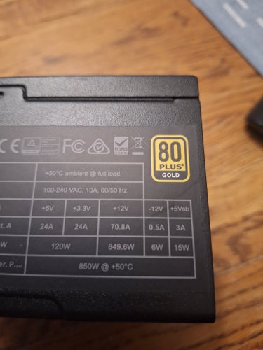 EVGA SuperNOVA 850 G3 850W PSU