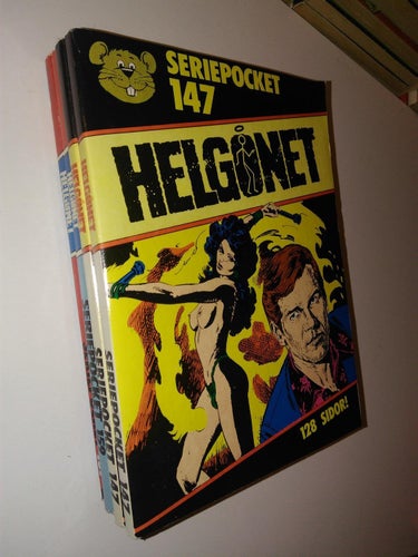 Seriepocket Helgonet 147. Very Fine