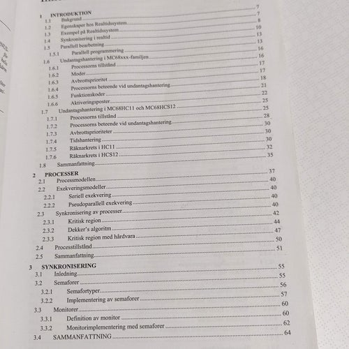 Realtidssystem för högskolans ingenjörsutbildningar