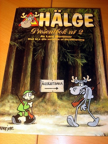HÄLGE PRESENTBOK nr 2 NY OLÄST