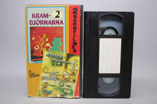 Krambjörnarna / Skogsfamiljerna Sylvanian Famillies 1987 (VHS)