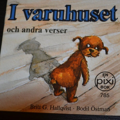 Äldre Pixibok I varuhuset och andra verser