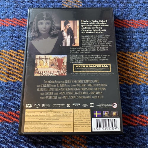Cleopatra | DVD | 2-disc 1963 Elizabeth Taylor Richard Burton Rex Harrison