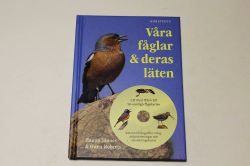 VÅRA FÅGLAR & DERAS LÄTEN - ink cd - Hannu Jännes & Owen Roberts